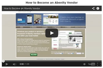 abenity vendor registration video