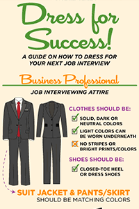 Dress for Success Infographic